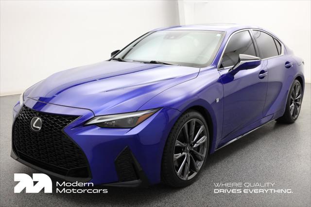used 2023 Lexus IS 350 car, priced at $45,499