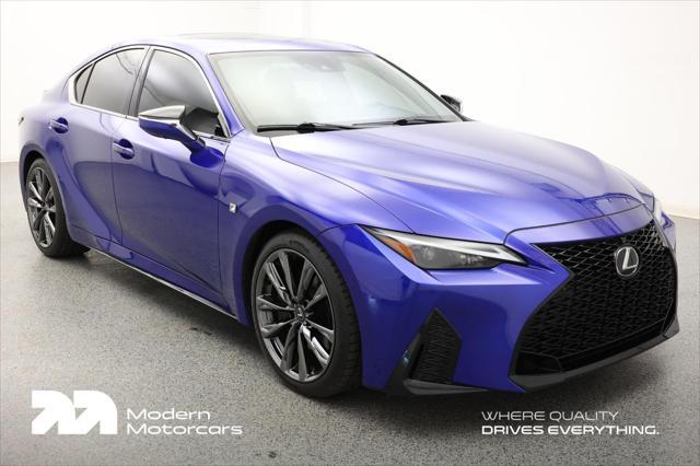 used 2023 Lexus IS 350 car, priced at $44,999