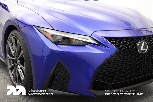 used 2023 Lexus IS 350 car, priced at $44,999