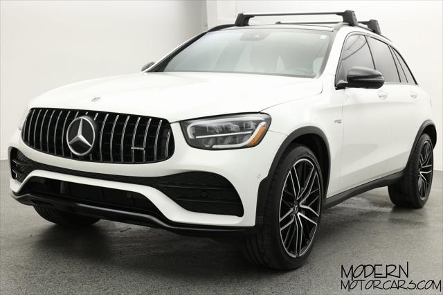 used 2021 Mercedes-Benz AMG GLC 43 car, priced at $46,999