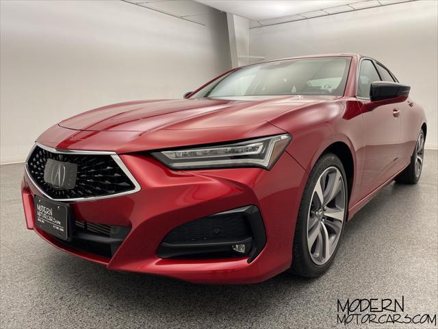 used 2021 Acura TLX car, priced at $34,999