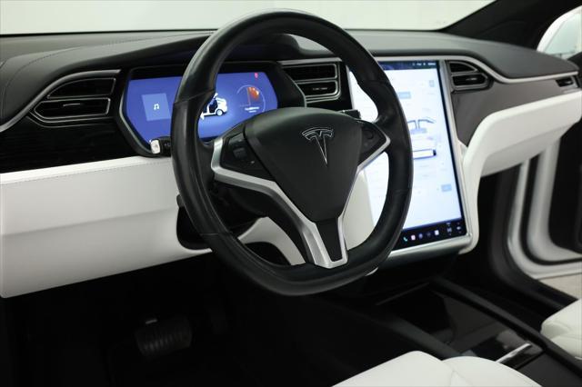 used 2017 Tesla Model X car, priced at $33,999