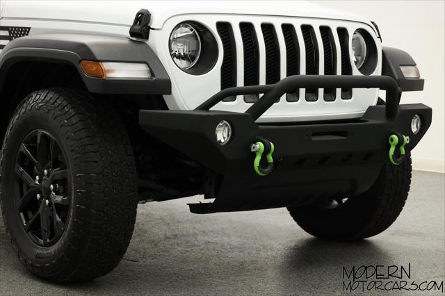 used 2021 Jeep Wrangler Unlimited car, priced at $32,999