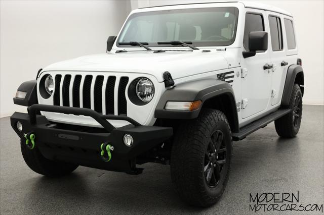 used 2021 Jeep Wrangler Unlimited car, priced at $32,999