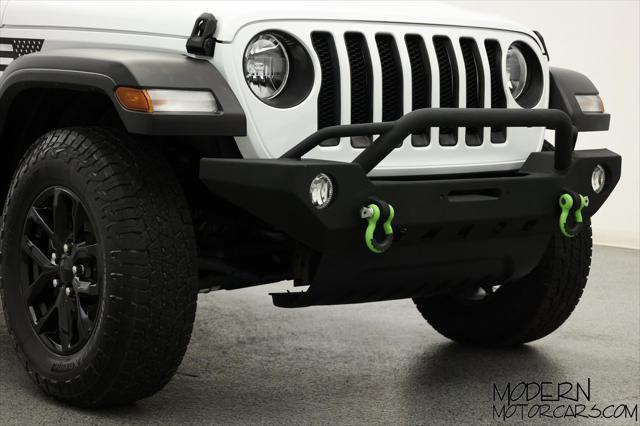 used 2021 Jeep Wrangler Unlimited car, priced at $31,999