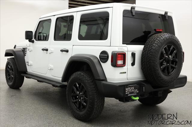 used 2021 Jeep Wrangler Unlimited car, priced at $31,999