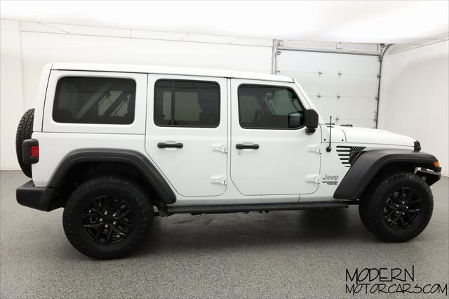 used 2021 Jeep Wrangler Unlimited car, priced at $32,999