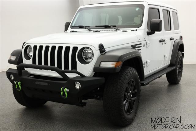 used 2021 Jeep Wrangler Unlimited car, priced at $31,999