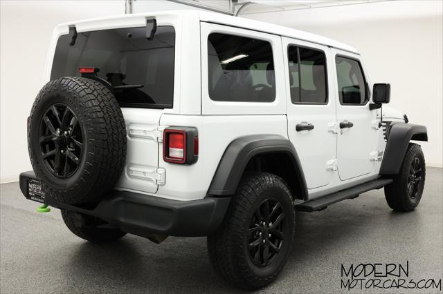 used 2021 Jeep Wrangler Unlimited car, priced at $32,999