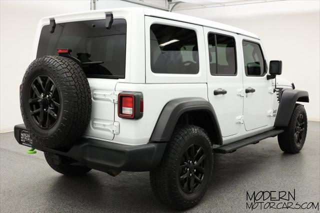 used 2021 Jeep Wrangler Unlimited car, priced at $31,999