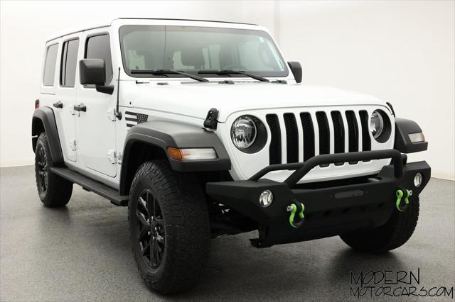 used 2021 Jeep Wrangler Unlimited car, priced at $31,999