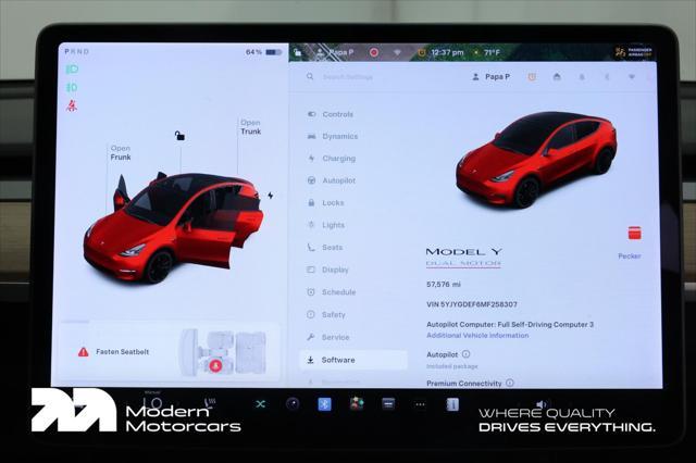 used 2021 Tesla Model Y car, priced at $30,999
