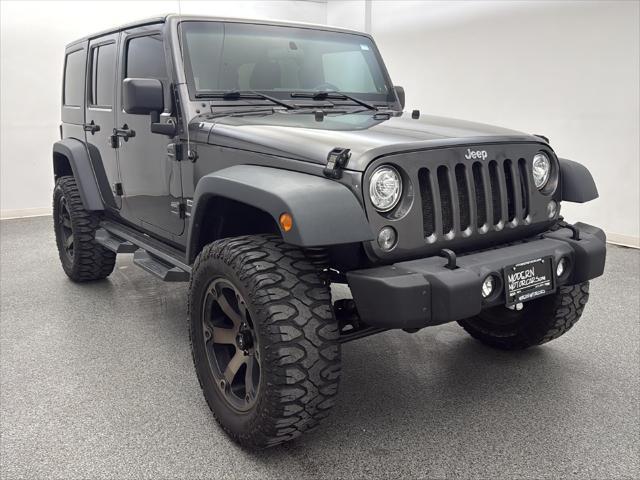 used 2018 Jeep Wrangler JK Unlimited car, priced at $21,999