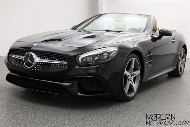used 2017 Mercedes-Benz SL 550 car, priced at $49,999