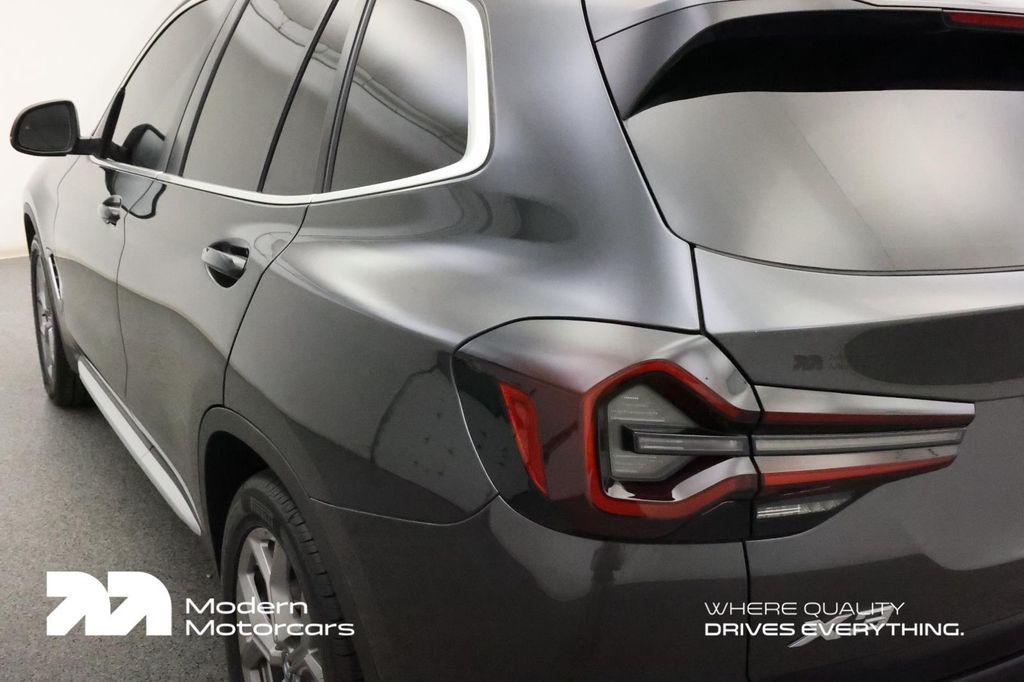 used 2023 BMW X3 car, priced at $31,990