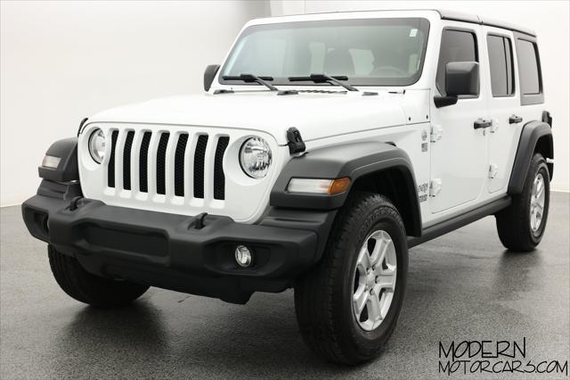 used 2018 Jeep Wrangler Unlimited car, priced at $29,999