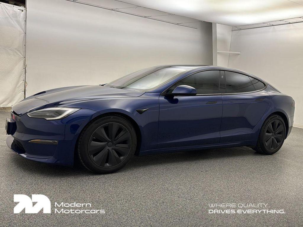 used 2022 Tesla Model S car, priced at $58,999