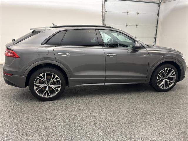 used 2021 Audi Q8 car, priced at $35,999