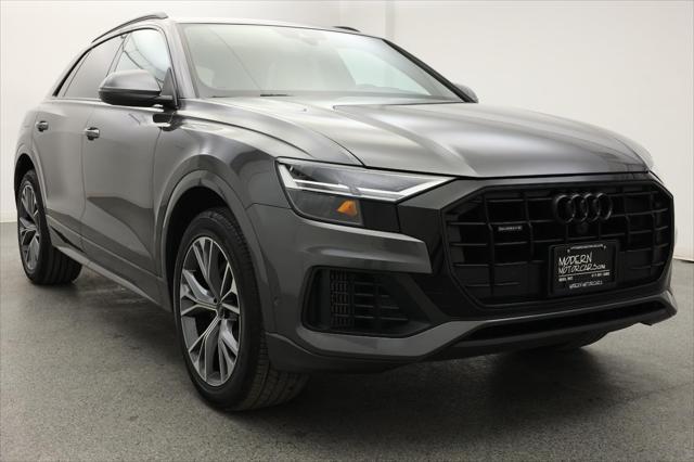 used 2021 Audi Q8 car, priced at $34,999