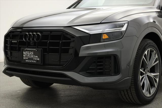 used 2021 Audi Q8 car, priced at $34,999