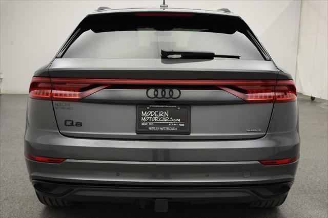 used 2021 Audi Q8 car, priced at $34,999