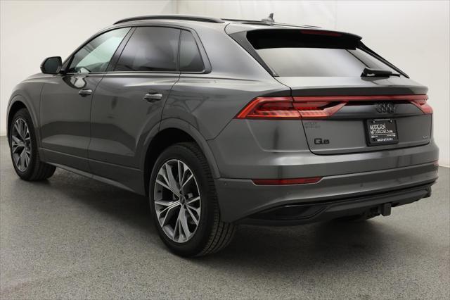 used 2021 Audi Q8 car, priced at $34,999