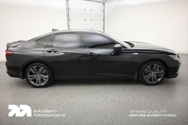 used 2021 Acura TLX car, priced at $31,999