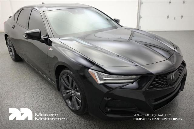 used 2021 Acura TLX car, priced at $31,999