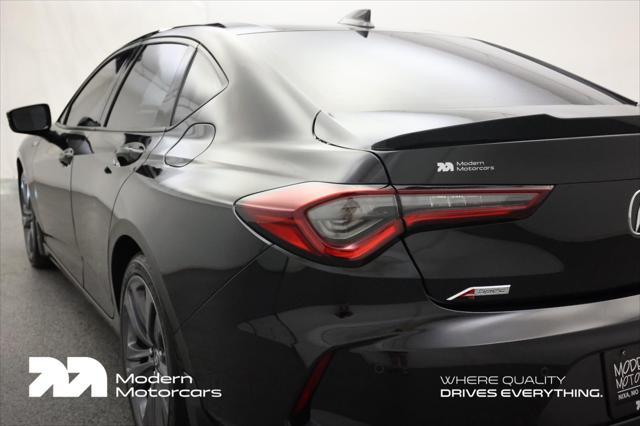 used 2021 Acura TLX car, priced at $31,999