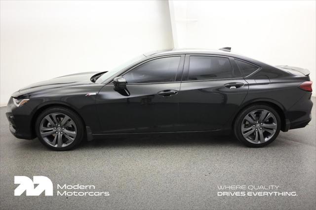 used 2021 Acura TLX car, priced at $31,999