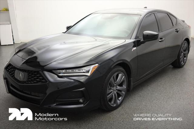 used 2021 Acura TLX car, priced at $31,999