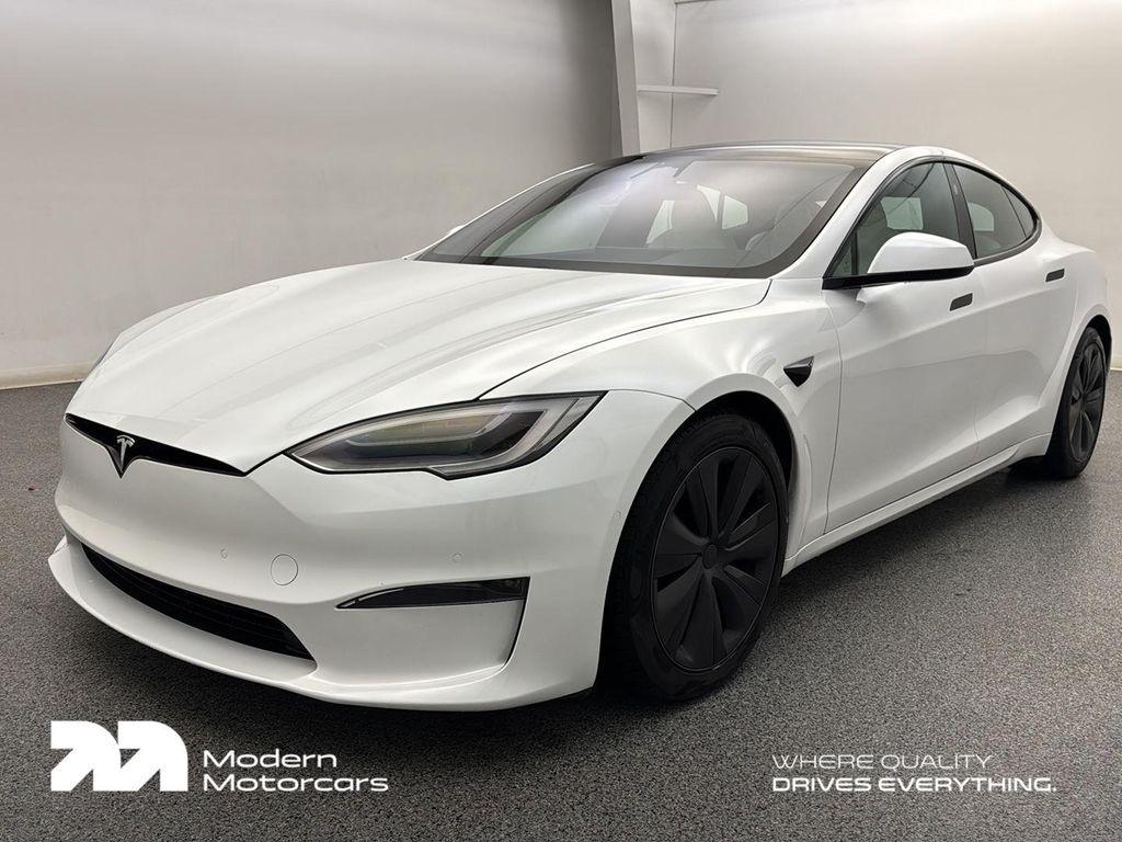 used 2021 Tesla Model S car, priced at $59,999