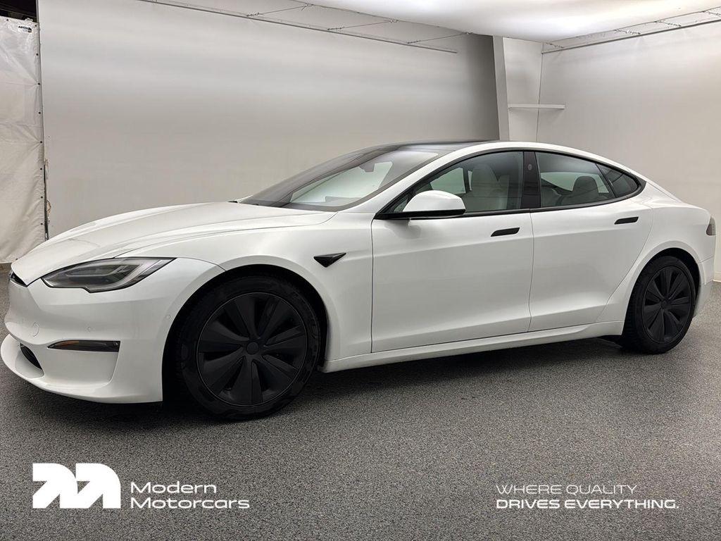 used 2021 Tesla Model S car, priced at $59,999