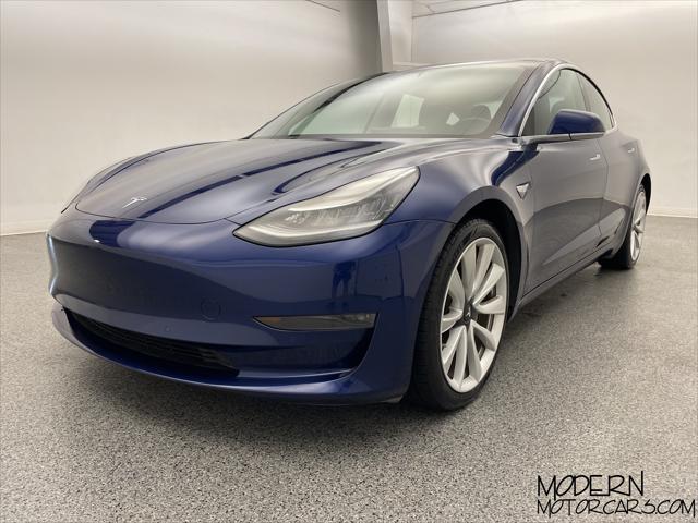 used 2018 Tesla Model 3 car, priced at $27,999