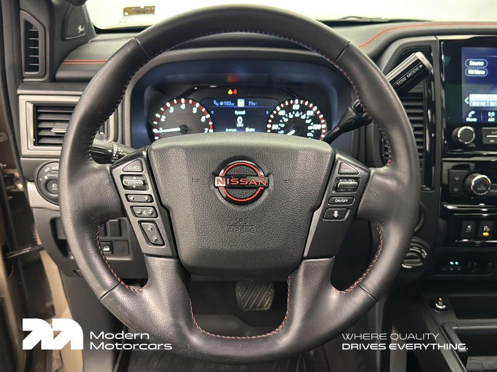 used 2023 Nissan Titan car, priced at $45,999
