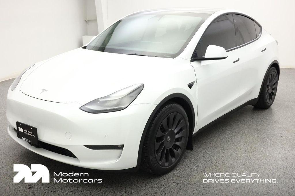 used 2021 Tesla Model Y car, priced at $28,999