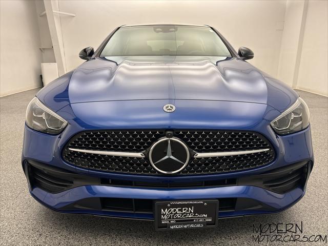 used 2023 Mercedes-Benz C-Class car, priced at $44,999