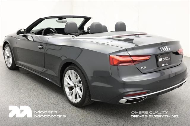 used 2022 Audi A5 car, priced at $44,999