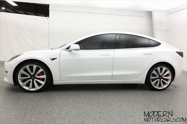 used 2019 Tesla Model 3 car, priced at $28,499