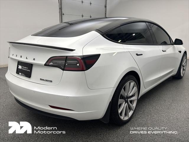 used 2022 Tesla Model 3 car, priced at $26,999