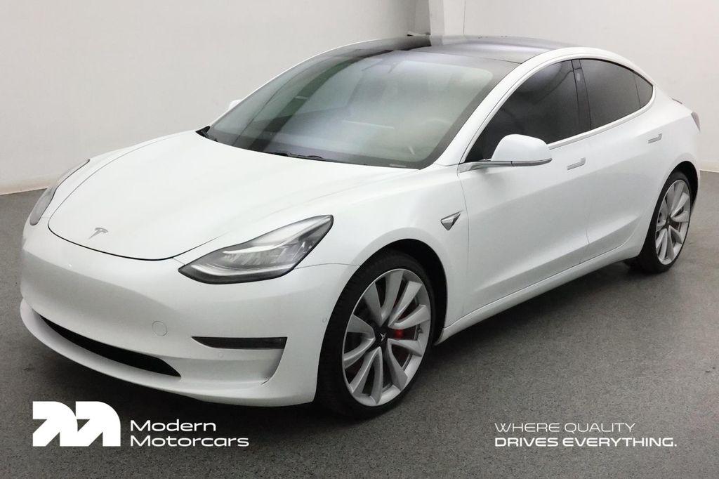 used 2019 Tesla Model 3 car, priced at $23,999