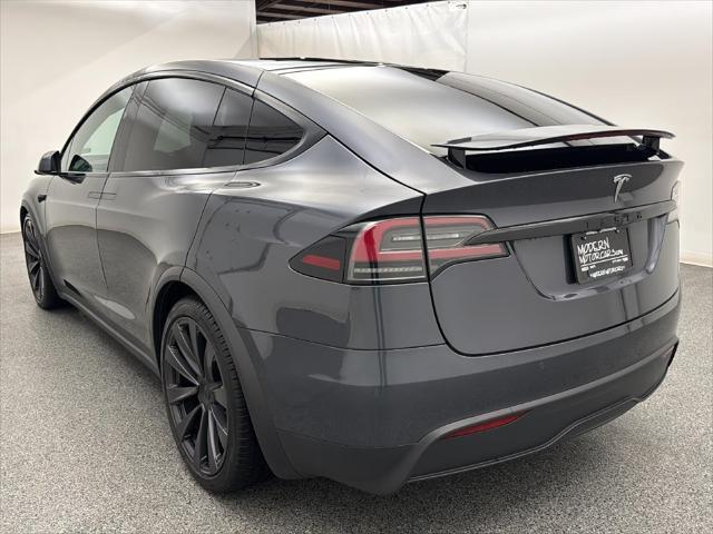 used 2022 Tesla Model X car, priced at $58,999