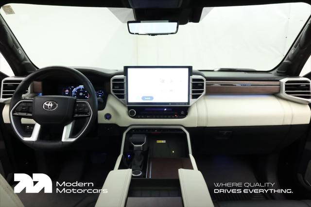 used 2022 Toyota Tundra Hybrid car, priced at $54,999
