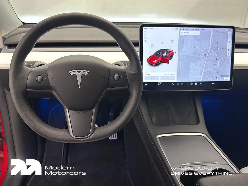 used 2021 Tesla Model Y car, priced at $33,999