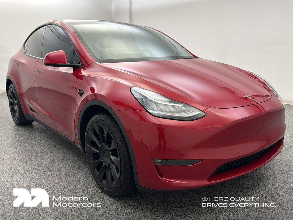 used 2021 Tesla Model Y car, priced at $33,999