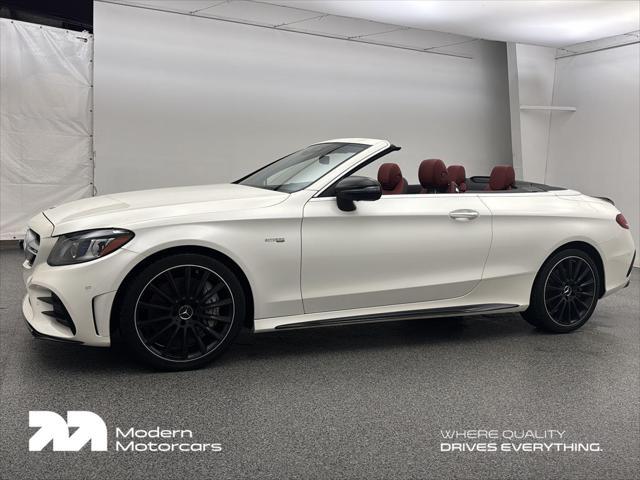 used 2023 Mercedes-Benz AMG C 43 car, priced at $59,999