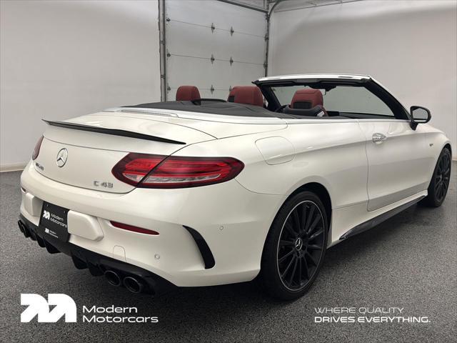 used 2023 Mercedes-Benz AMG C 43 car, priced at $59,999