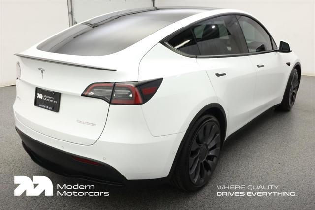 used 2021 Tesla Model Y car, priced at $28,999