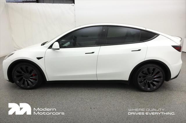 used 2021 Tesla Model Y car, priced at $28,999