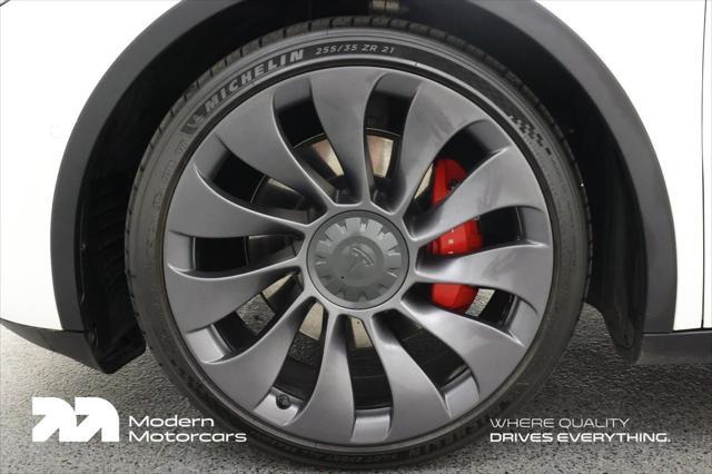 used 2021 Tesla Model Y car, priced at $28,999